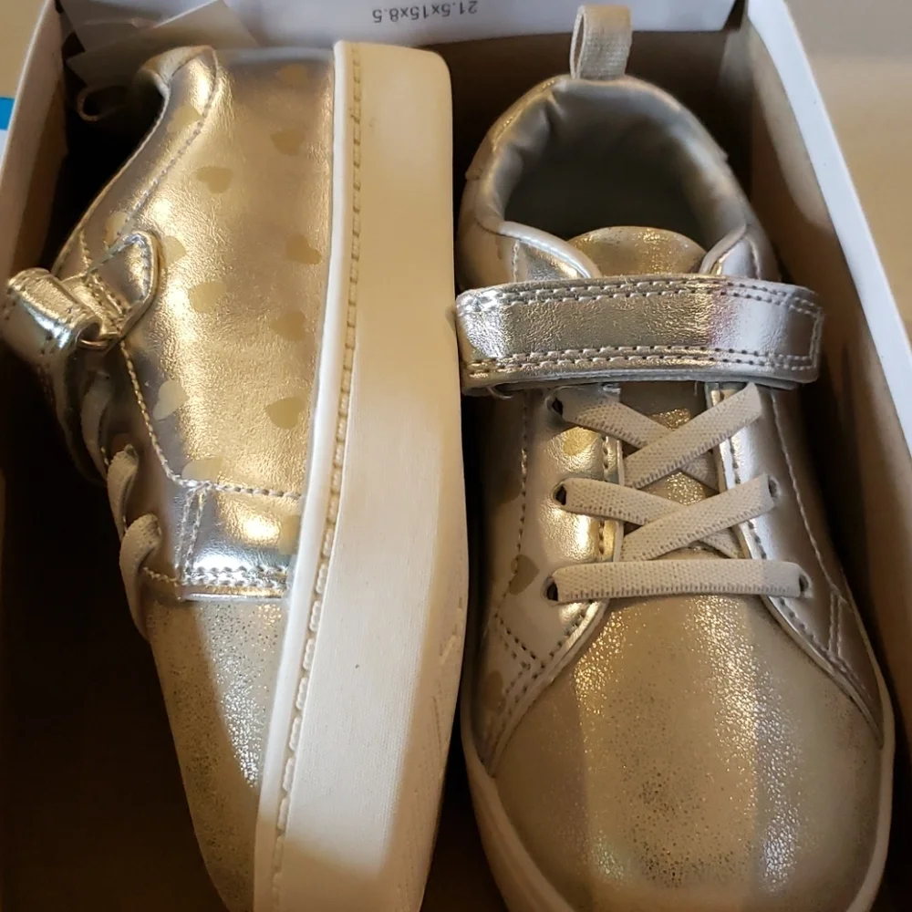 Carter's girl silver Sneakers_2